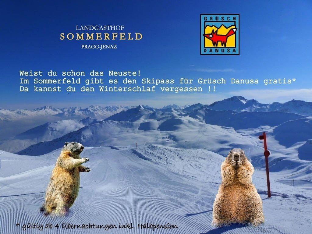 Landgasthof Sommerfeld Pragg-Jenaz Eksteriør billede